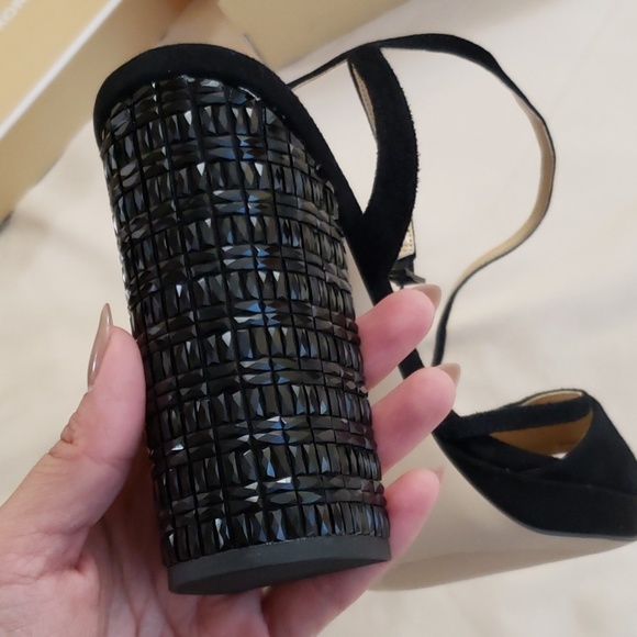 Michael Kors black open-toe heel - Picture 3 of 5